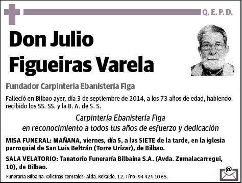 FIGUEIRAS VARELA,JULIO