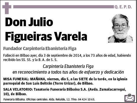 FIGUEIRAS VARELA,JULIO