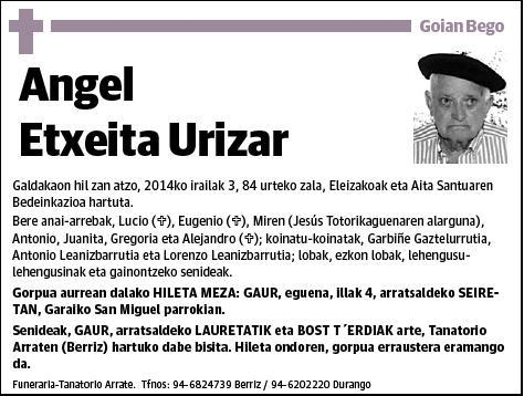 ETXEITA URIZAR,ANGEL