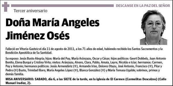 JIMENEZ OSES,MARIA ANGELES