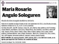 ANGULO SOLOGUREN,MARIA ROSARIO
