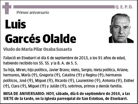 GARCES OLALDE,LUIS