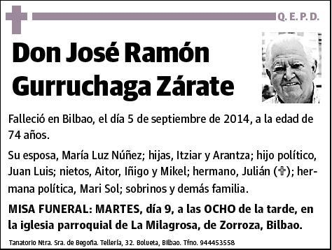 GURRUCHAGA ZARATE,JOSE RAMON