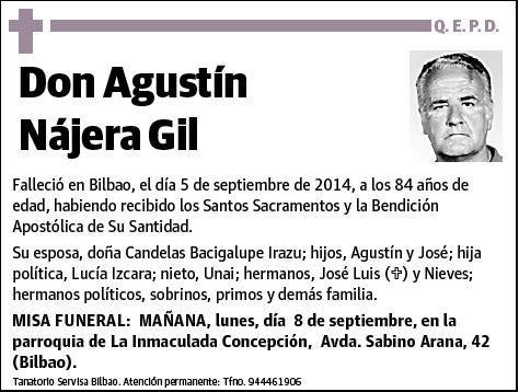 NAJERA GIL,AGUSTIN