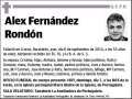 FERNANDEZ RONDON,ALEX