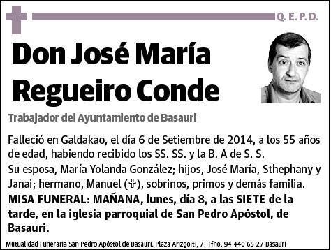 REGUEIRO CONDE,JOSE MARIA