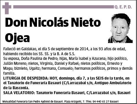 NIETO OJEA,NICOLAS