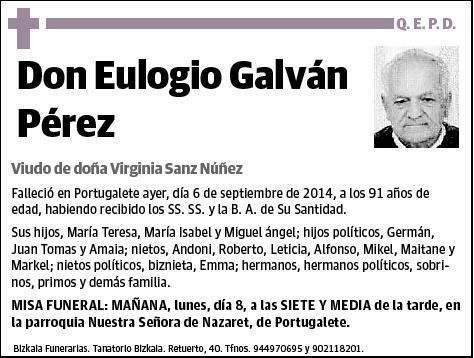 GALVAN PEREZ,EULOGIO