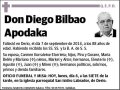 BILBAO APODAKA,DIEGO