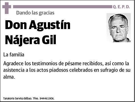 NAJERA GIL,AGUSTIN