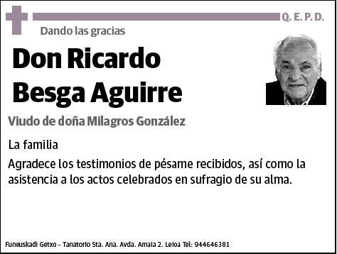 BESGA AGUIRRE,RICARDO