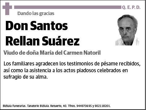 RELLAN SUAREZ,SANTOS