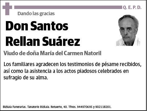 RELLAN SUAREZ,SANTOS