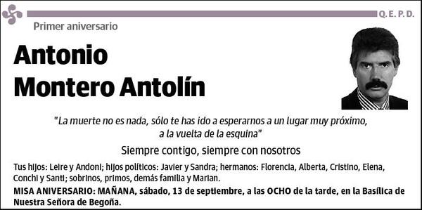 MONTERO ANTOLIN,ANTONIO