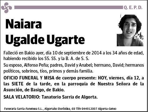 UGALDE UGARTE,NAIARA