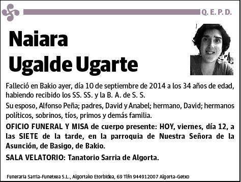 UGALDE UGARTE,NAIARA