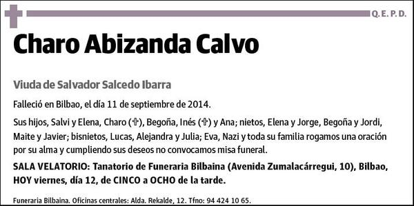 ABIZANDA CALVO,CHARO