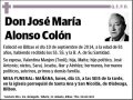 ALONSO COLON,JOSE MARIA