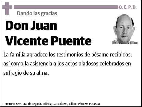 VICENTE PUENTE,JUAN