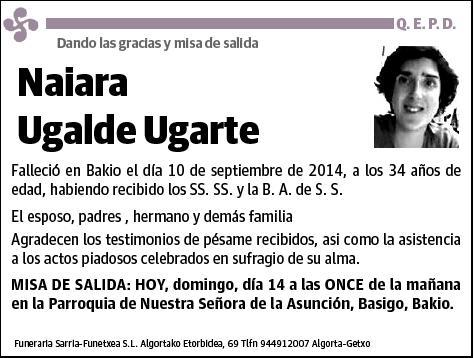 UGALDE UGARTE,NAIARA