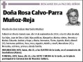 CALVO-PARRA MUÑOZ-REJA,ROSA