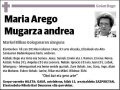 AREGO MUGARZA,MARIA