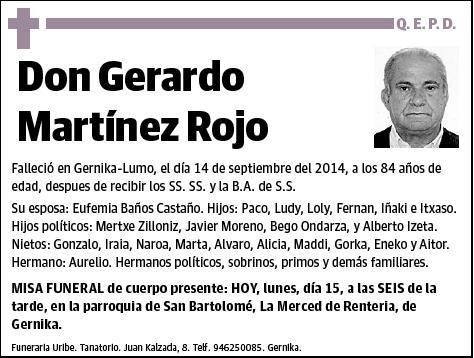 MARTINEZ ROJO,GERARDO