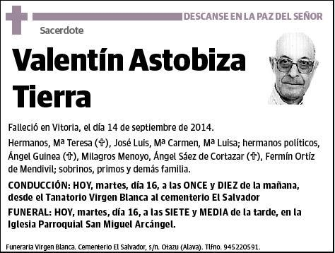 ASTORBIZA TIERRA,VALENTIN