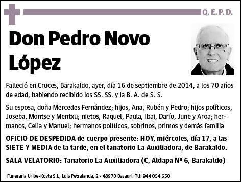 NOVO LOPEZ,PEDRO