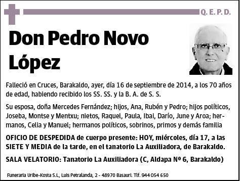 NOVO LOPEZ,PEDRO