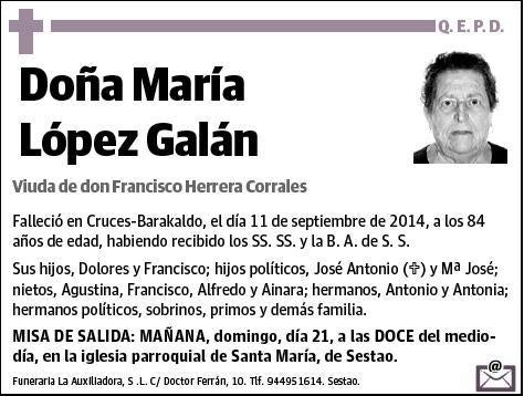 LOPEZ GALAN,MARIA