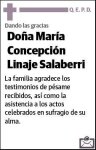 LINAJE SALABERRI,MARIA CONCEPCION