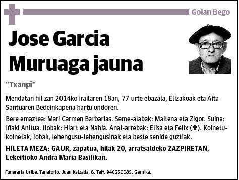 GARCIA MURUAGA,JOSE