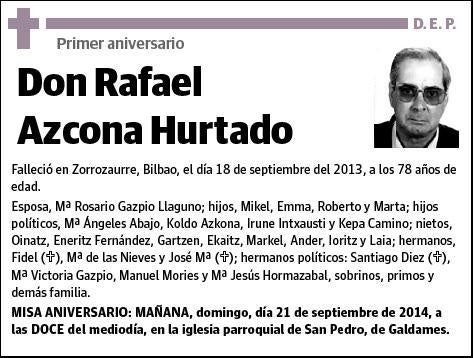 AZCONA HURTADO,RAFAEL