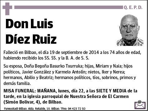 DIEZ RUIZ,LUIS