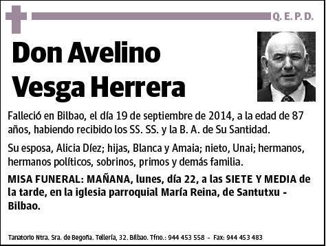 VESGA HERRERA,AVELINO