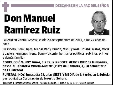 RAMIREZ RUIZ,MANUEL