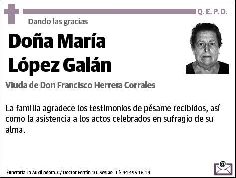 LOPEZ GALAN,MARIA