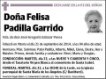 PADILLA GARRIDO,FELISA
