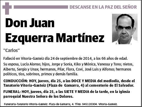 EZQUERRA MARTINEZ,JUAN