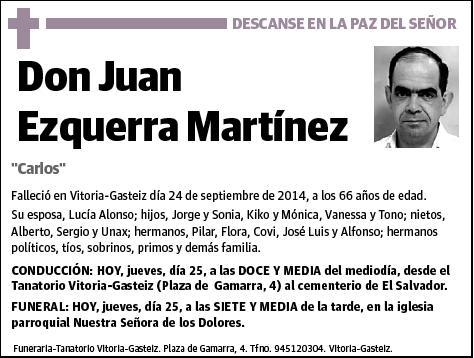 EZQUERRA MARTINEZ,JUAN