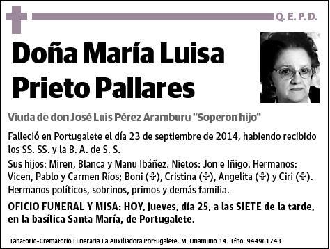 PRIETO PALLARES,MARIA LUISA