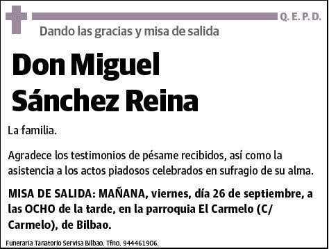 SANCHEZ REINA,MIGUEL