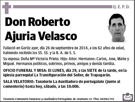 AJURIA VELASCO,ROBERTO