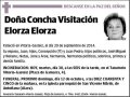 ELORZA ELORZA,CONCHA VISITACION