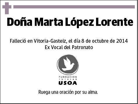 LORENTE LOPEZ,MARTA