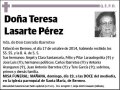 LASARTE PEREZ,TERESA