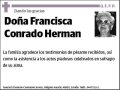 CONRADO HERMAN,FRANCISCA