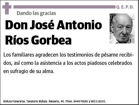 RIOS GORBEA,JOSE ANTONIO