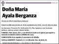 AYALA BERGANZA,MARIA